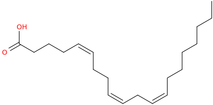 5,9,12 eicosatrienoic acid, (5z,9z,12z) 